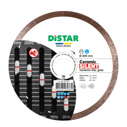 Diamanttrennscheibe 1A1R 200x25,4 Ceramic Silent, Distar №1