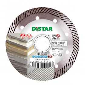 Diamanttrennscheibe 1A1R 125 Gres Master, Distar №1