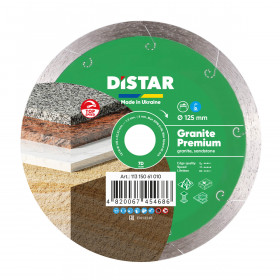 Diamanttrennscheibe 1A1R 125 Granite Premium, Distar №1