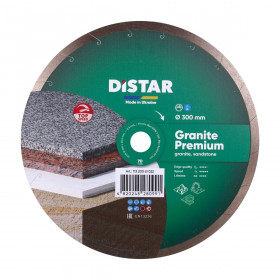 Diamanttrennscheibe 1A1R 300x2,4x10x25,4 Granite Premium, Distar №1