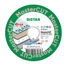 Diamanttrennscheibe 1A1R V 125x22,23 MasterCUT, Distar №1